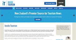 Desktop Screenshot of insidetourism.com
