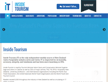 Tablet Screenshot of insidetourism.com